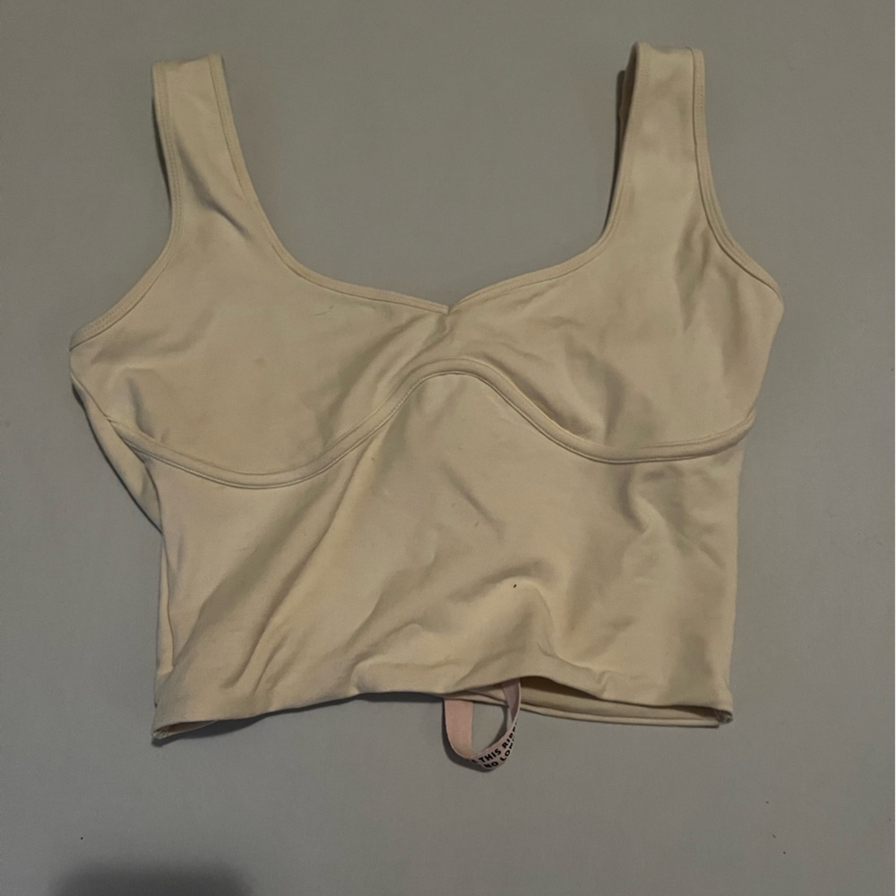 Oh Polly Sweetheart Neckline Crop Tank Top